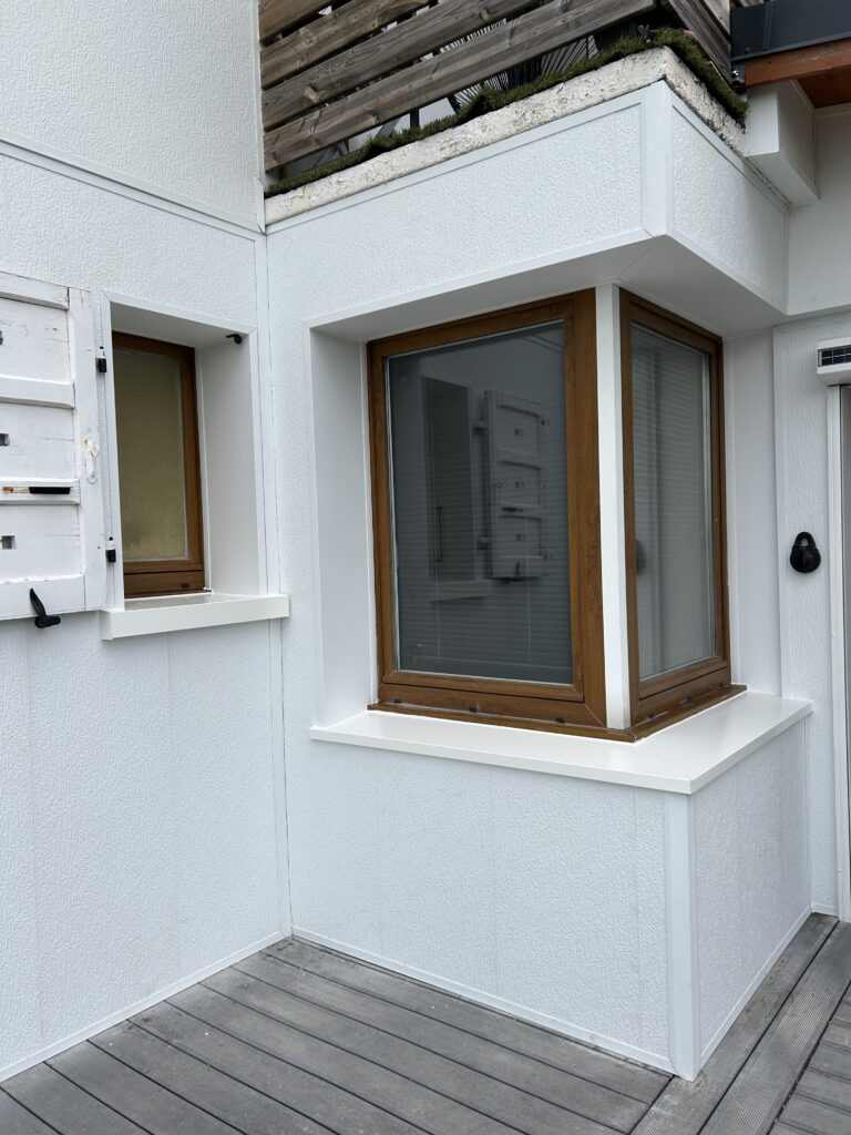Chantier Lugrin 74 Isolation thermique par l'extérieur