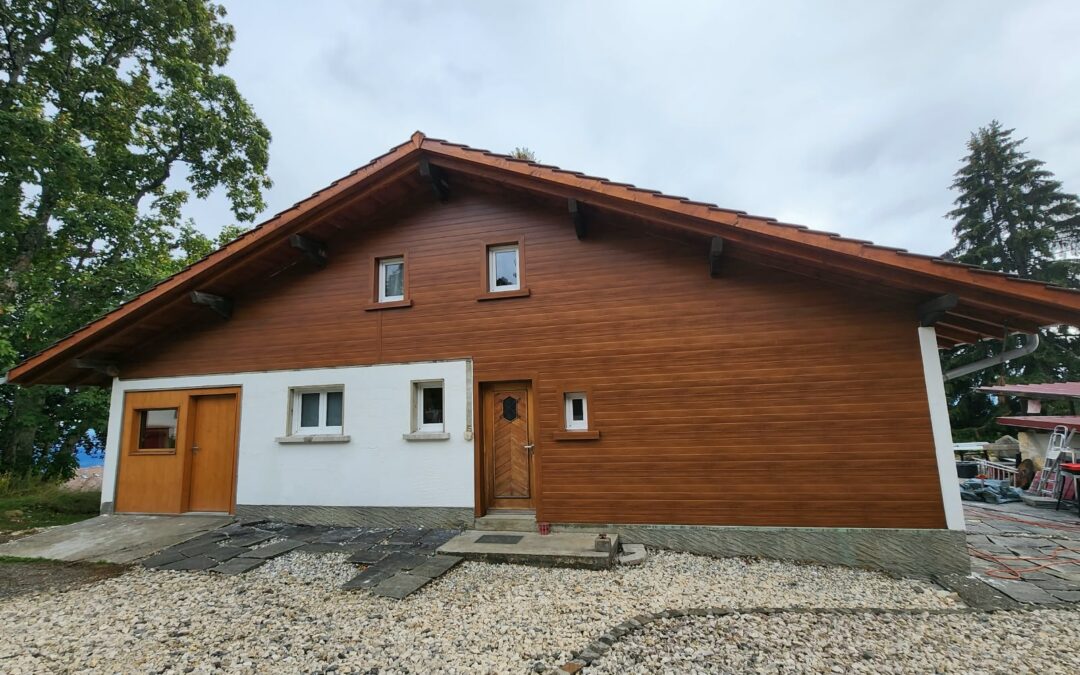 Isolation extérieure à Chamonix et aux Houches : chalets et maisons de montagne